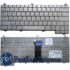 Клавиатура для ноутбука Dell XPS M1210 серебристая
