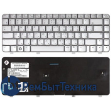 Клавиатура для ноутбука HP Pavilion dv4-1000 серебристая