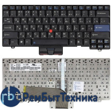 Клавиатура для ноутбука Lenovo IBM Thinkpad SL300 SL400 SL500 черная с указателем