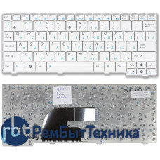 Клавиатура для ноутбука Asus Eee PC mk90h белая Клавиатура для ноутбука Asus Eee PC mk90h белая