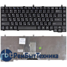 Клавиатура для ноутбука MSI Megabook VR330X VR330XB VR330 черная Клавиатура для ноутбука MSI Megabook VR330X VR330XB VR330 черная