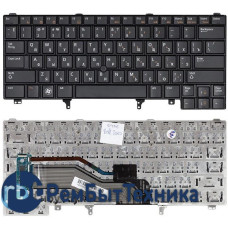 Клавиатура для ноутбука Dell Latitude E6320 E6420 E5420 черная с указателем