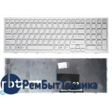 Клавиатура для ноутбука Sony Vaio VPC-EE VPCEE белая