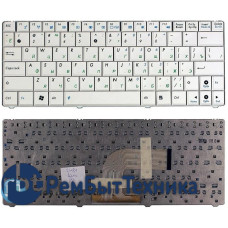 Клавиатура для ноутбука Asus EEE PC 1101 1101HA N10 N10E N10J белая