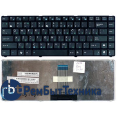 Клавиатура для ноутбука Asus UL20 EEE PC 1201 черная с черной рамкой
