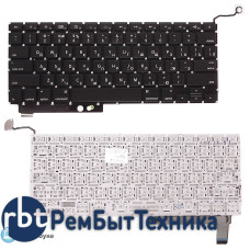 Клавиатура для ноутбука Apple A1286 с SD плоский ENTER