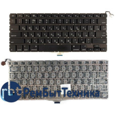 Клавиатура для ноутбука Apple Air A1304 A1237 13.3 черная плоский ENTER