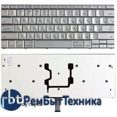 Клавиатура для ноутбука Apple Macbook 15.4 965 серебристая A1260