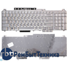 Клавиатура для ноутбука Dell Inspiron 1700 1710 1720 1721 серебристая Клавиатура для ноутбука Dell Inspiron 1700 1710 1720 1721 серебристая