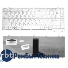 Клавиатура для ноутбука Toshiba Satellite C600, C640, C645, C645D, L600, L600D, L630, L635 белая