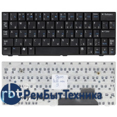 Клавиатура для ноутбука Dell Inspiron mini 9 черная