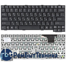Клавиатура для ноутбука Fujitsu-Siemens E8110 T4210 S7110 S2110 S6230 черная Клавиатура для ноутбука Fujitsu-Siemens E8110 T4210 S7110 S2110 S6230 черная