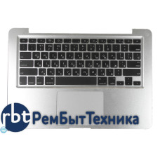 Клавиатура для ноутбука Apple A1278 топ-панель серебристая Клавиатура для ноутбука Apple A1278 топ-панель серебристая