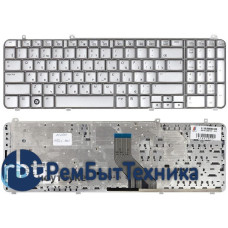 Клавиатура для ноутбука HP Pavilion dv6-1000 dv6-2000 серебристая