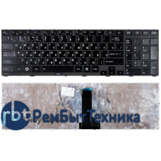 Клавиатура для ноутбука Toshiba Tecra R850 черная Клавиатура для ноутбука Toshiba Tecra R850 черная