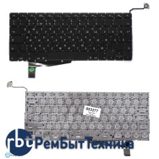 Клавиатура для ноутбука Apple A1286 без SD большой ENTER