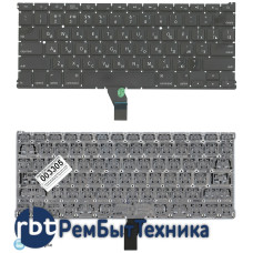 Клавиатура для ноутбука Apple A1369 плоский ENTER без подсветки 2010+ Клавиатура для ноутбука Apple A1369 плоский ENTER без подсветки 2010+