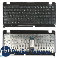 Клавиатура для ноутбука Asus EEE PC 1215 черная рамка черная