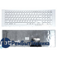 Клавиатура для ноутбука Sony VPC-EJ VPCEJ белая