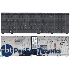 Клавиатура для ноутбука HP Elitebook 8760w черная