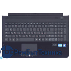 Клавиатура для ноутбука Samsung RC520 топ-панель черная