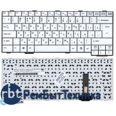 Клавиатура для ноутбука Fujitsu LifeBook S760 T901 белая