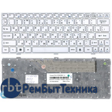 Клавиатура для ноутбука MSI U160 L1350 U135 белая рамка белая Клавиатура для ноутбука MSI U160 L1350 U135 белая рамка белая