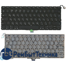 Клавиатура для ноутбука Apple Air A1304 A1237 13.3 черная большой ENTER