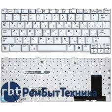 Клавиатура для ноутбука Samsung Q45 Q35 серебристая BA59-01837C