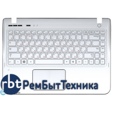 Клавиатура для ноутбука Samsung SF310 топ-панель белая Клавиатура для ноутбука Samsung SF310 топ-панель белая