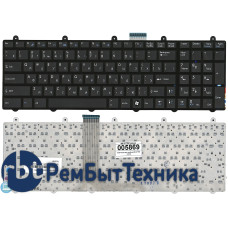 Клавиатура для ноутбука MSI GT780 черная