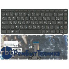 Клавиатура для ноутбука Lenovo G470 черная с черной рамкой Клавиатура для ноутбука Lenovo G470 черная с черной рамкой