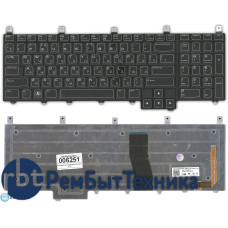 Клавиатура для ноутбука Dell Alienware M17x черная