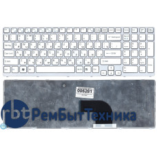 Клавиатура для ноутбука Sony Vaio SVE17 белая