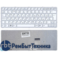Клавиатура для ноутбука Sony VAIO SVE11 белая с белой рамкой Клавиатура для ноутбука Sony VAIO SVE11 белая с белой рамкой
