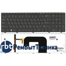 Клавиатура для ноутбука Dell Vostro 3700 черная с подсветкой Клавиатура для ноутбука Dell Vostro 3700 черная с подсветкой