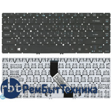 Клавиатура для ноутбука Acer Aspire V5-471 V5-431 M5-481T черная с подсветкой без рамки Клавиатура для ноутбука Acer Aspire V5-471 V5-431 M5-481T черная с подсветкой без рамки