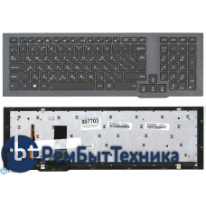 Клавиатура для ноутбука Asus G75V G75VW черная с подсветкой