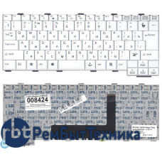 Клавиатура для ноутбука Fujitsu-Siemens LIFEBOOK P7230 белая