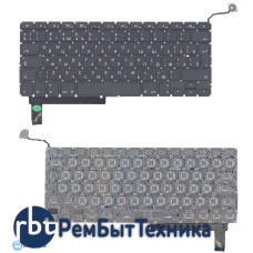 Клавиатура для ноутбука Apple A1286 с SD большой ENTER RU original