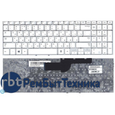 Клавиатура для ноутбука Samsung 355V5C 350V5C NP355V5C NP355V5C-A01 белая
