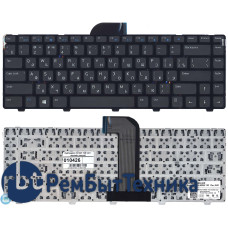 Клавиатура для ноутбука Dell Inspiron 14 3421 14R 5421 черная (с рамкой)