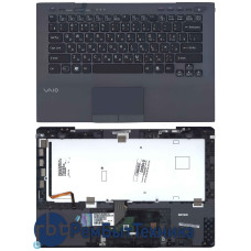 Клавиатура для ноутбука Sony Vaio VPC-SB VPC-SD черная топ-панель Клавиатура для ноутбука Sony Vaio VPC-SB VPC-SD черная топ-панель