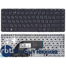 Клавиатура для ноутбука HP ProBook 440 441 445 446 черная без рамки