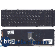 Клавиатура для ноутбука HP Pavilion dv6-1000 dv6-2000 глянцевая черная