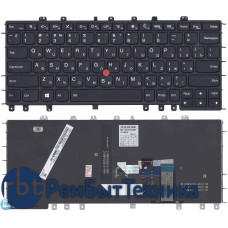 Клавиатура для ноутбука IBM Lenovo Thinkpad Yoga S1 S240 04Y2620 черная