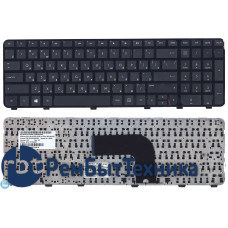 Клавиатура для ноутбука HP Pavilion dv6-7000 series черная с рамкой