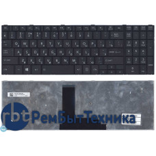 Клавиатура для ноутбука Toshiba C50-B черная Клавиатура для ноутбука Toshiba C50-B черная