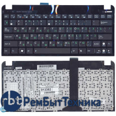 Клавиатура для ноутбука Asus Eee 1015 x101 черная с черной рамкой Клавиатура для ноутбука Asus Eee 1015 x101 черная с черной рамкой