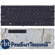 Клавиатура для ноутбука Samsung NP940X3G черная с подсветкой